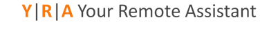 Y|R|A Your Remote Assistant Logo